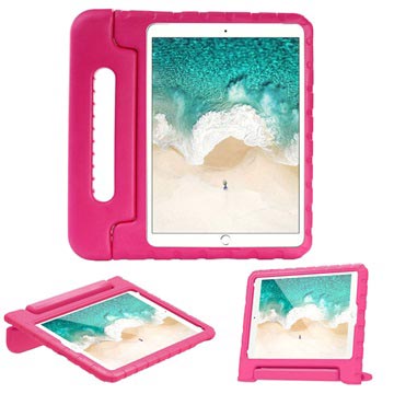 iPad Pro 10.5/iPad 10.2 Stoßfeste Kinder Hülle - Hot Pink