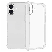 iPhone 16 Plus Stoßfeste TPU Hülle - Durchsichtig