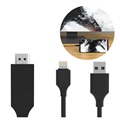 SiGN HDMI / Lightning Kabel für iPhone/iPad - 2m - Schwarz