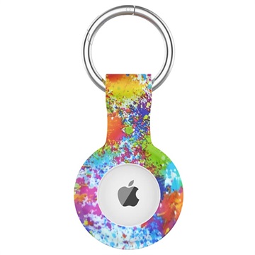 Apple AirTag Silikonhülle mit Schlüsselbund