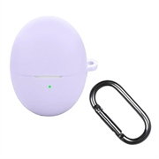 Huawei FreeBuds 6 Silikonhülle mit Karabiner - Purpur