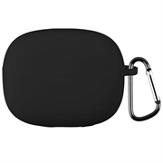 Xiaomi Redmi Buds 8 Pro Silikonhülle mit Karabiner - Schwarz