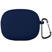 Xiaomi Redmi Buds 8 Pro Silikonhülle mit Karabiner - Dunkel Blau