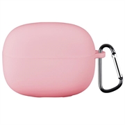 Xiaomi Redmi Buds 8 Pro Silikonhülle mit Karabiner - Rosa