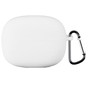 Xiaomi Redmi Buds 8 Pro Silikonhülle mit Karabiner - Weiß