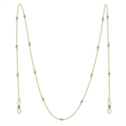 Einfacher Brillenkettenriemen - Gold