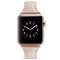 Apple Watch Series Ultra/8/SE (2022)/7/SE/6/5/4/3/2/1 Schmales Lederband - 49mm/45mm/44mm/42mm