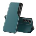 Samsung Galaxy S23 5G Smart Clear View Flip Case - Grün