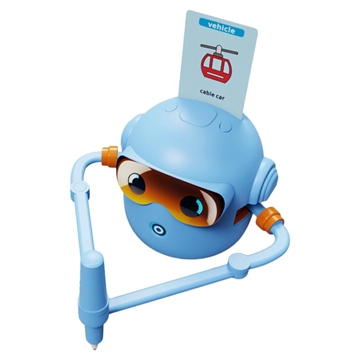 Intelligenter Zeichnungsroboter für Kinder mit 100 Zeichenkarten - Blau