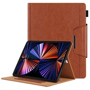 iPad Air 13 2024/2025/2026/iPad Pro 12.9 2018/2020/2021/2022 Smart Folio Hülle - Braun