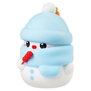 Schneemann-Design Automatischer Schaumseifenspender 280ml - Blau