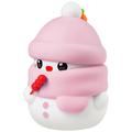 Schneemann-Design Automatischer Schaumseifenspender 280ml - Rosa