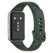 Huawei Band 11/11 Pro Soft Silikonarmband - Dunkel Grün