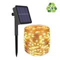 Wasserdichte IP67 Solarbetriebene LED-Lichterkette - 32m