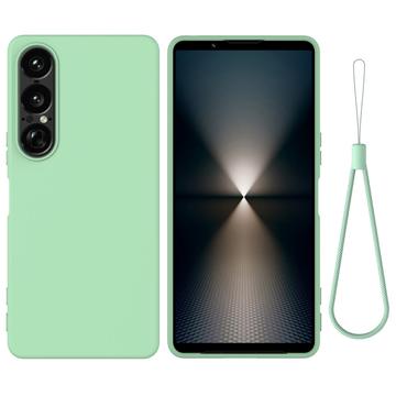 Sony Xperia 1 VII Liquid Silikonhülle mit Handschlaufe