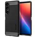 Sony Xperia 1 VII Spigen Rugged Armor TPU Hülle - Schwarz