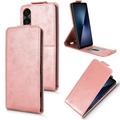 Sony Xperia 1 VII Vertikal Flip Hülle mit Ständer