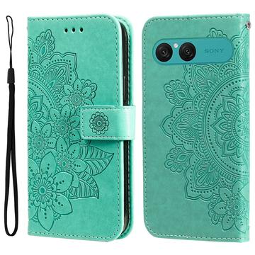 Sony Xperia 10 VII Mandala Serie Wallet Hülle