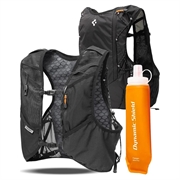 Spigen A721 Dynamic Shield Laufweste mit 500ml Trinkflasche - M/L - Schwarz