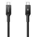Spigen EB10015CC Essential USB-C-Kabel - 100W, 1.5m - Schwarz