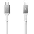 Spigen EB10015CC Essential USB-C-Kabel - 100W, 1.5m - Weiß