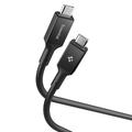 Spigen Essential EB10020CC USB-C-Kabel 100W - 5Gb/s, 2m - Schwarz