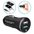 Spigen F27QC Quick Charge 3.0 Kfz-Ladegerät - 2xUSB, 5.4A - Schwarz