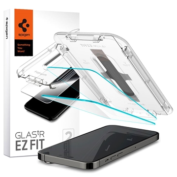Spigen Glas.tR Ez Fit iPhone 14 Pro Max Panserglas - 2 Stk.