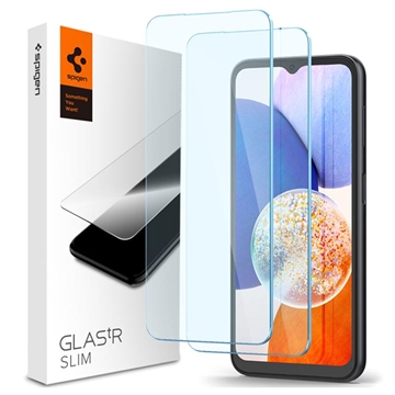 Spigen Glas.tR Slim Samsung Galaxy A14 Panzerglas