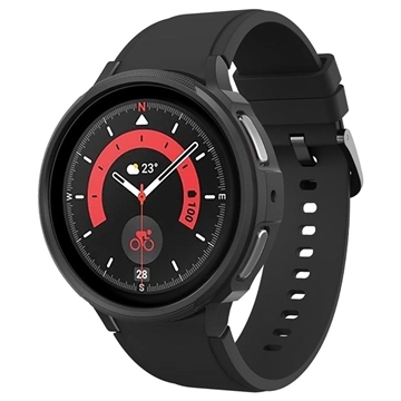 Spigen Liquid Air Samsung Galaxy Watch5 Pro TPU Hülle - 45mm - Schwarz