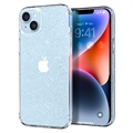 Spigen Liquid Crystal Glitter iPhone 14 Plus Hülle - Durchsichtig