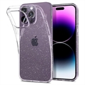 Spigen Liquid Crystal Glitter iPhone 14 Pro Hülle - Durchsichtig