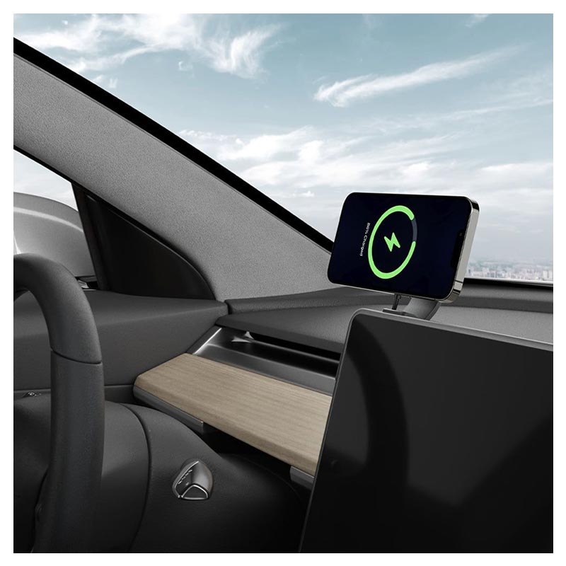 Spigen OneTap Pro MagSafe Ladegerät/Kfz-Halterung für Tesla Model S/3/X/Y