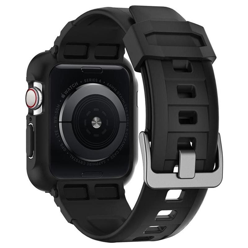 Spigen Rugged Armor Pro Apple Watch 7/SE/6/5/4 TPU Hülle - 44mm/45mm