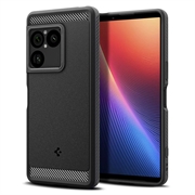 Sony Xperia 1 VIII Spigen Rugged Armor TPU Hülle - Schwarz