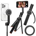 Spigen S581W MagFit Selfie-Stick-Stativ mit Bluetooth-Fernbedienung - Schwarz