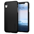 iPhone XR Spigen Thin Fit Cover - Schwarz
