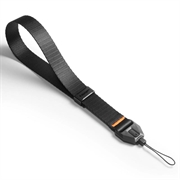 Spigen Universal-Handgelenkband, verstellbar, mit Handy-Adapter – 23cm – Schwarz