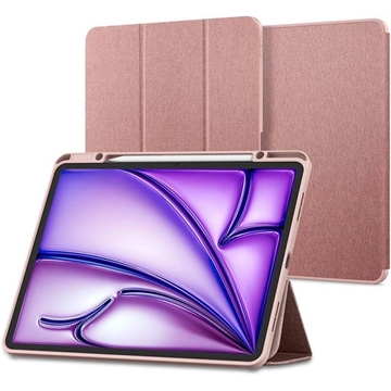 iPad Air 11 2024/2025/iPad Air 2020/2022 Spigen Urban Fit Smart Folio Hülle - Roségold