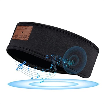 Sport Bluetooth Stirnband mit Mikrofon Y/AN1 (Offene Verpackung - Zufriedenstellend) - Schwarz