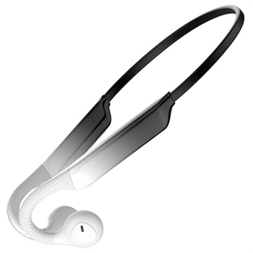 Sports Bluetooth 5.0 Air Conduction Kopfhörer K9 (Offene Verpackung - Zufriedenstellend) - Weiß / Schwarz