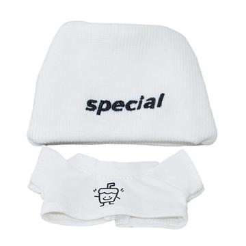 Streetstyle-Kleidung für Labubu-Puppe 17cm - 2 Stk. - Weiß