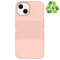 String Serie iPhone 14 Plus Biologisch Abbaubare Hülle - Pink