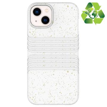 String Serie iPhone 14 Plus Biologisch Abbaubare Hülle - Weiß