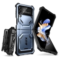 Supcase i-Blason Armorbox Samsung Galaxy Z Flip4 Hybrid Hülle - Blau