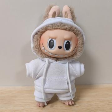 Labubu Puppe 17cm Jogginganzug Outfit Set