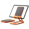T2 Max - klappbarer Handy-/Tablet-Ständer aus Aluminium - Orange