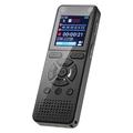 T51 Digitaler Diktierrekorder / MP3-Player mit Rauschunterdrückung - Schwarz