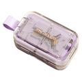 THRILLED 2-in-1-Tablettenschneider/-organizer - Lila