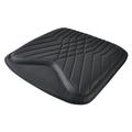 TK036 Nappa Textur Autositzkissen mit Memory Foam - Schwarz